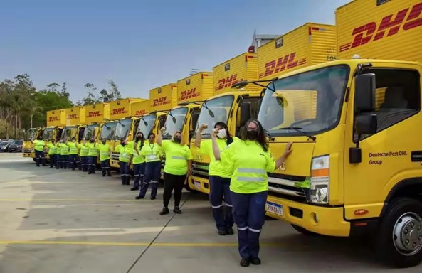 JAC electric light trucks delivered in batches to DHL Brazil