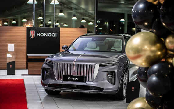 Hongqi E-HS9 Starts Delivery in Norway